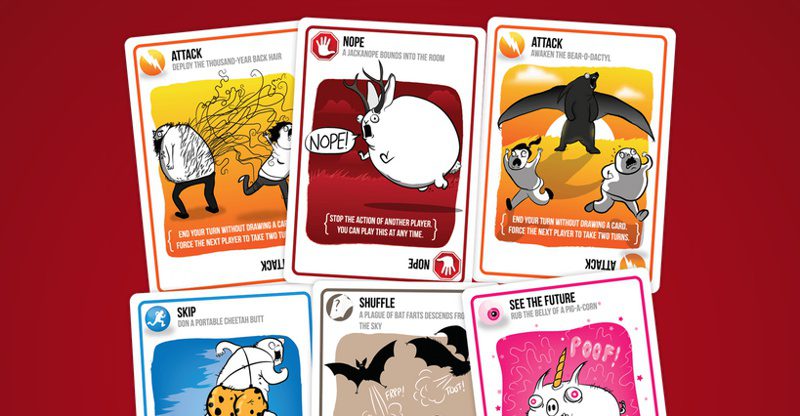 Exploding Kittens - gatinhos, explosões e muita diversão!