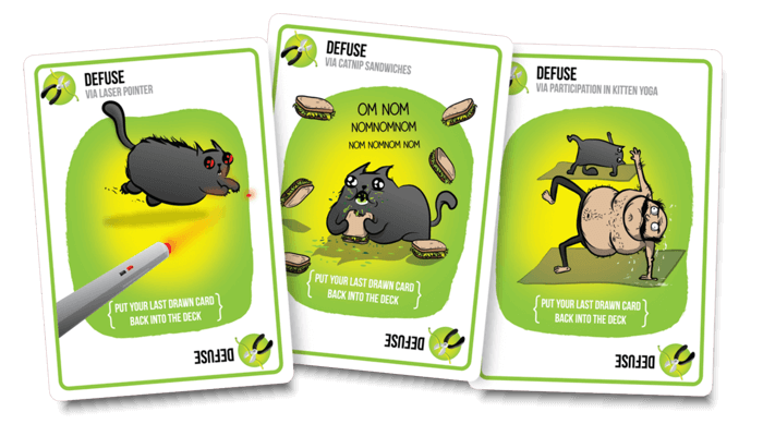 Exploding Kittens jogo de tabuleiro