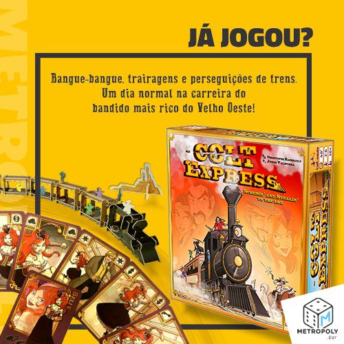 Colt Express – roube um trem do Velho Oeste no melhor jogo de 2015!