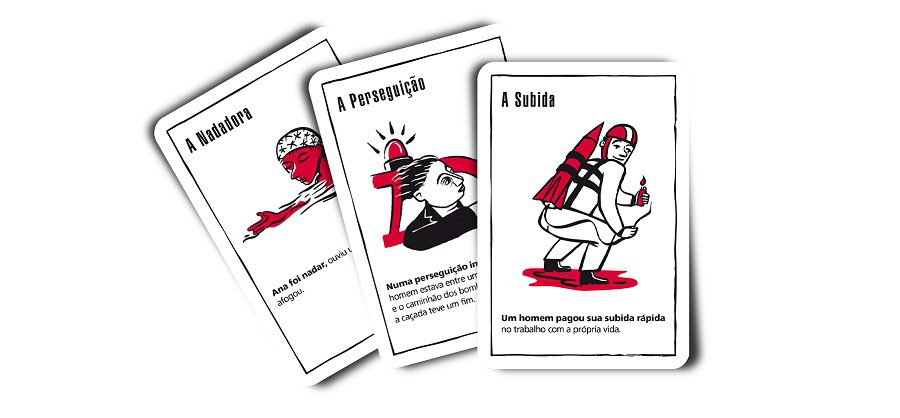 Jogo de Cartas - Histórias Assustadoras - White Stories - Galápagos